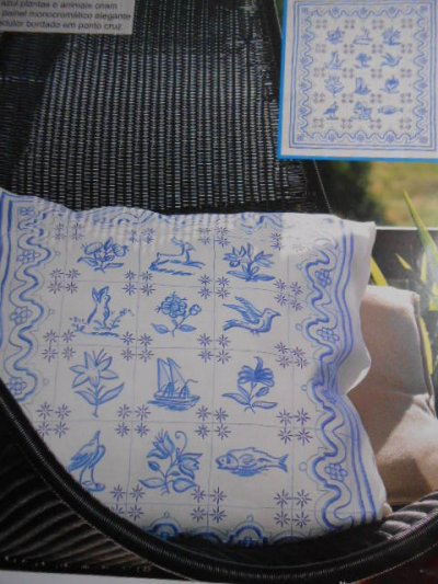 画像2: ポルトガル・タイルの装飾・刺繍・図案集（アズレージョ）