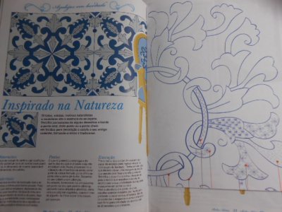 画像1: ポルトガル・タイルの装飾・刺繍・図案集（アズレージョ）