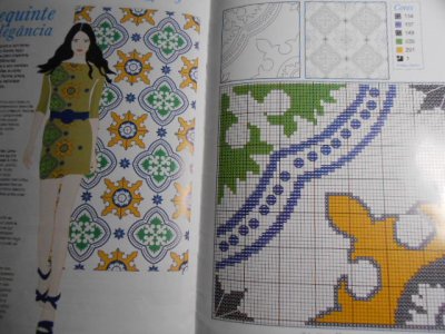 画像3: ポルトガル・タイルの装飾・刺繍・図案集（アズレージョ）