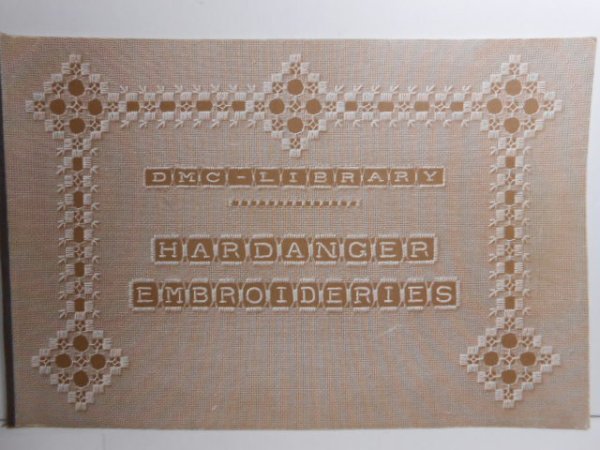 画像1: DMC・ハーダンガー刺繍本・図案/HARDANGER EMBROIDERIES 1  (1)