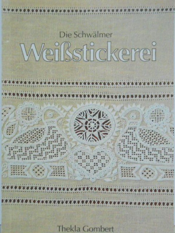 ドイツ・シュヴァルムの白糸刺繍-BOOKShop赤ずきん
