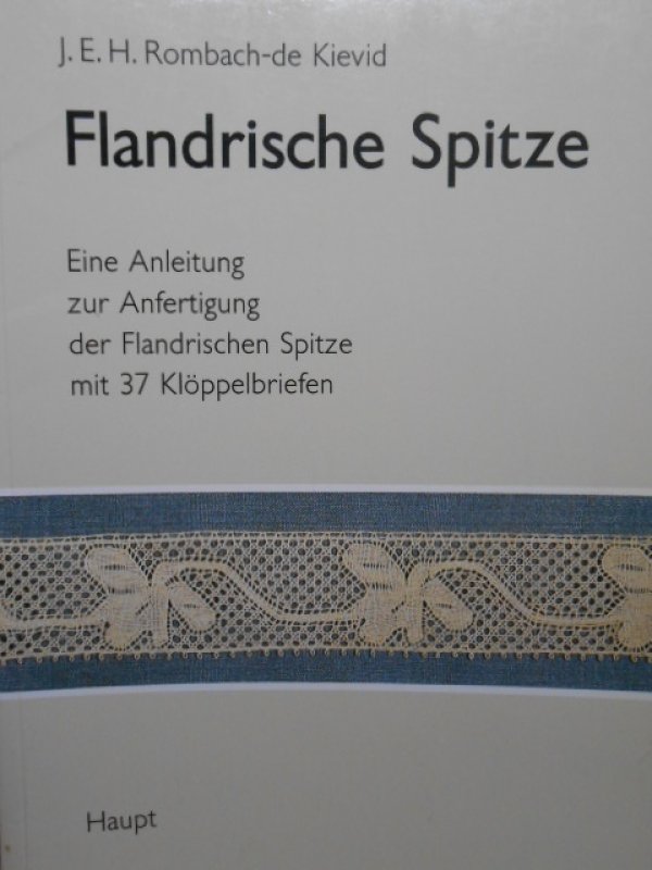 画像1: フランドルレース ( 本 図案付 )ボビンレース 廃版 J.E.H.Flandrische Spitze　 (1)