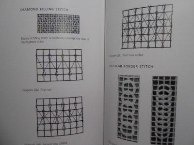 画像3: FILET LACE フィレレース本（ステッチ・図案/パターン集）stitches and patterns
