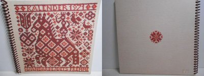 画像3: フレメ・カレンダー1971・Fremme/クロスステッチ・図案集・デンマーク・民族刺繍