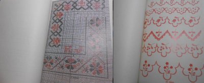画像3: ハンガリー刺繍図案・フェイェール県の刺繍・図案集