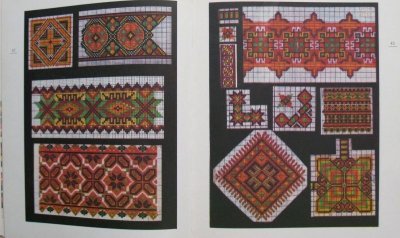 画像3: ウクライナ　Xenia Kolotiloさんのフォーク刺繍　図案集　