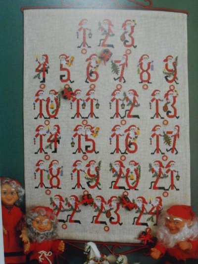 画像3: サンタクロース 図案集 クロスステッチ　北欧  Permin／ペルミン　クリスマス