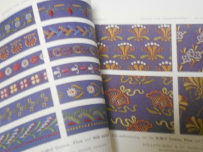 画像1: DMC MOTIFS for embroideries Nr.5　刺繍図案集