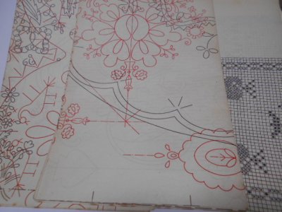 画像2: ポルトガル刺繍 本 図案 アンティーク ポルトガル刺しゅう  
