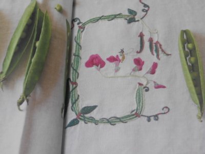 画像1: フランス ボタニカル刺繍 図案集 Françoise Prax abecedaire botanique