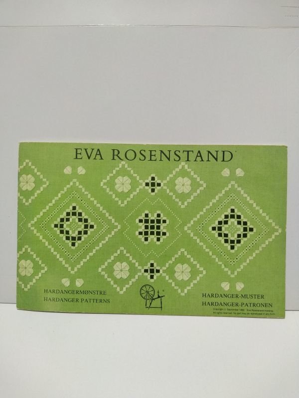 画像1: デンマーク エヴァ・ローゼンスタンド ハーダンガー刺繍 図案集 解説付 EVA ROSENSTAND  (1)