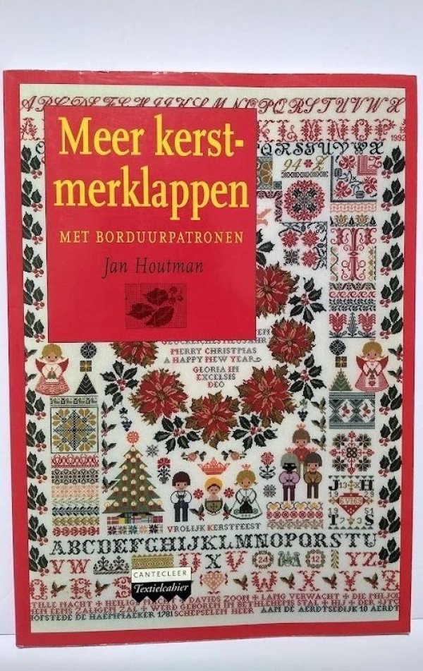画像1: JAN HOUTMAN ヤン・ハウトマン 図案 本 クリスマスを満喫 サンプラー集　クロスステッチ  (1)