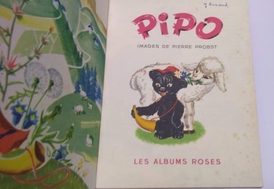 画像1: カロリーヌ絵本/ピポ・フランス語（ピエールプロブスト50年代PIPO）