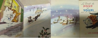 画像3: カロリーヌ絵本 プフとユーピのクリスマス（ピエール・プロブスト）