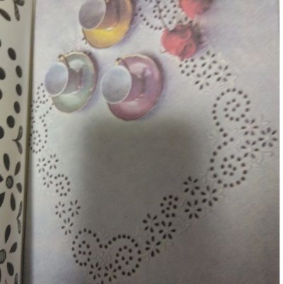 画像1: チェコ刺繍 図案 本 Kveten 花 鳥 模様  