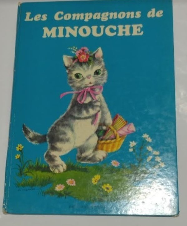 画像1: 絵本 猫のミヌーシュと仲間たち de MINOUCHE (1)