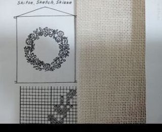 デンマーク刺繍本/図案・クロスステッチ【BookShop赤ずきん】