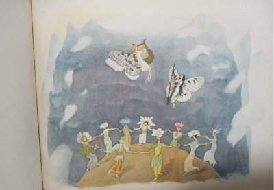 画像1: アルプスの花物語 クライドルフ エルンスト 1922年Alpenblumenmarchen