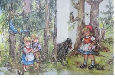 画像1: ドイツの絵本　私のお気に入りのグリム童話集
