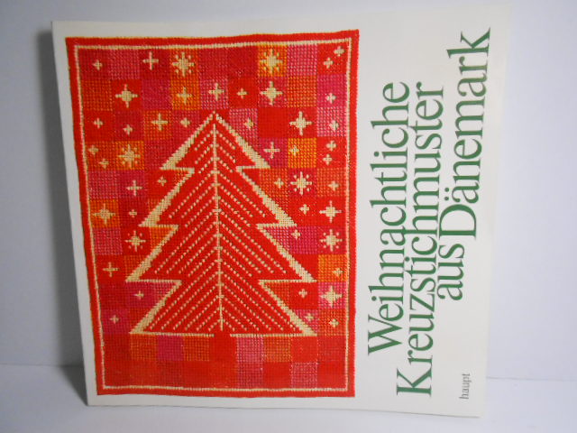 デンマークのクリスマスのクロスステッチ刺繍本・図案-BookShop赤ずきん