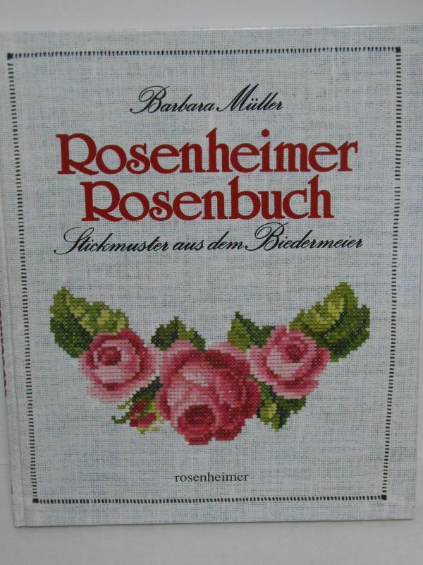 Rosenheimer Rosenbuch ドイツ バラの花 クロスステッチ 図案集