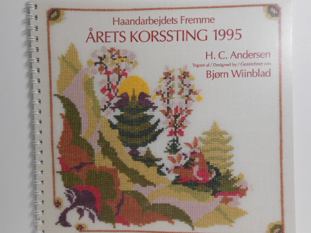 デンマーク・HAANDARBEJDETS FREMME フレメ刺繍本 1995 クロスステッチ 