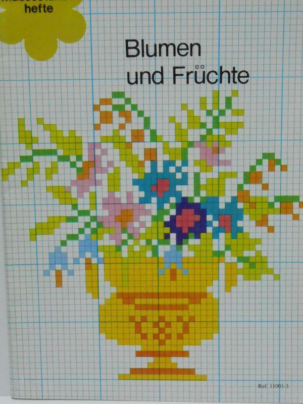 Dmc 花とフルーツ クロスステッチ図案集 Blumen Und Fruchte ブックス赤ずきん
