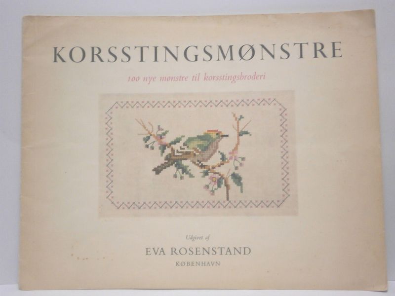 EVA ROSENSTAND クロスステッチ図案集 KORSSTINGSMONSTRE