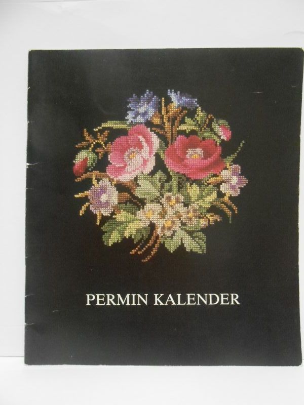 Permin 薔薇カレンダー 図案集 ペルミン クロスステッチ デンマーク Kalender