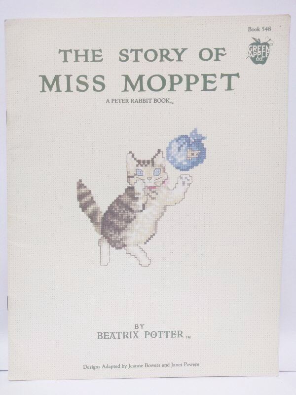 猫ミスモペット クロスステッチ 図案集 The Story of MISS MOPPET