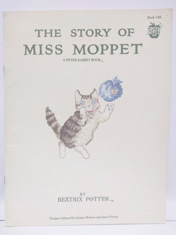 猫ミスモペット クロスステッチ 図案集 The Story of MISS MOPPET 