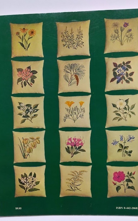 デンマーク ゲルダ・ベングトソン フレメ 40の花刺繍 クロス